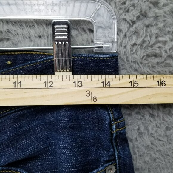 American Eagle Outfitters Jeans Boys 28x28 16 Slim Blue Dark Wash Denim - Picture 5 of 14